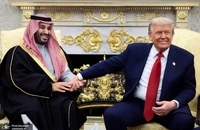 دیدار ترامپ و محمد بن سلمان به روایت تصویر (1)