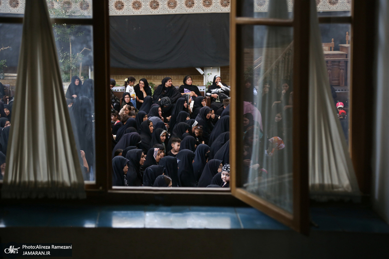 مراسم روز هشتم ماه محرم در خانه موزه شهید مدرس