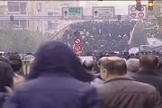 هم اکنون؛ اجتماع بزرگ مردم تهران در میدان انقلاب