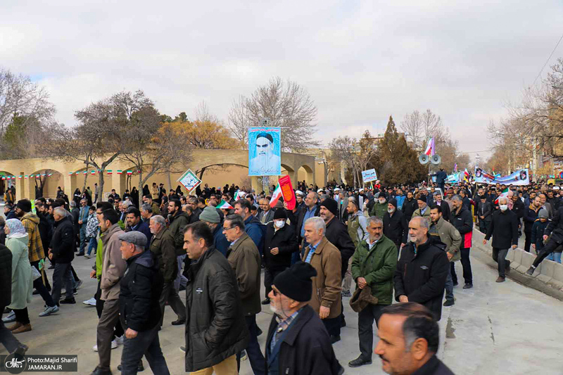 راهپیمایی باشکوه 22 بهمن در خمین