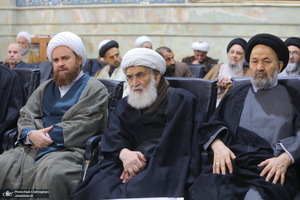 مراسم چهارمین سالگرد آیت الله العظمی صافی گلپایگانی‎ (ره)