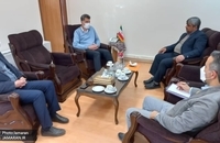 دیدار مدیر مؤسسه تنظیم و نشر آثار امام خمینی(س) اصفهان با  مدیرکل صدا و سیمای استان