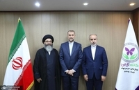  امیرعبداللهیان بازدید وزیر امور خارجه از خانه ای‌بی و کودکان پروانه‌ای (4)