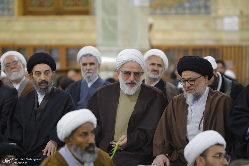 مراسم بزرگداشت آیت الله موسوی بجنوردی (ره) در قم - 2