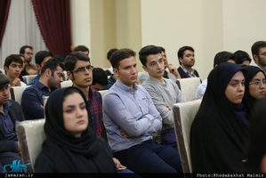 دیدار اعضا و ادوار انجمن اسلامی دانشجویان دانشگاه تهران و علوم پزشکی با سید حسن خمینی