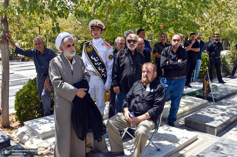 مراسم تشییع و خاکسپاری حاج محسن امین‌زاده