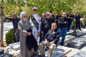 مراسم تشییع و خاکسپاری حاج محسن امین‌زاده