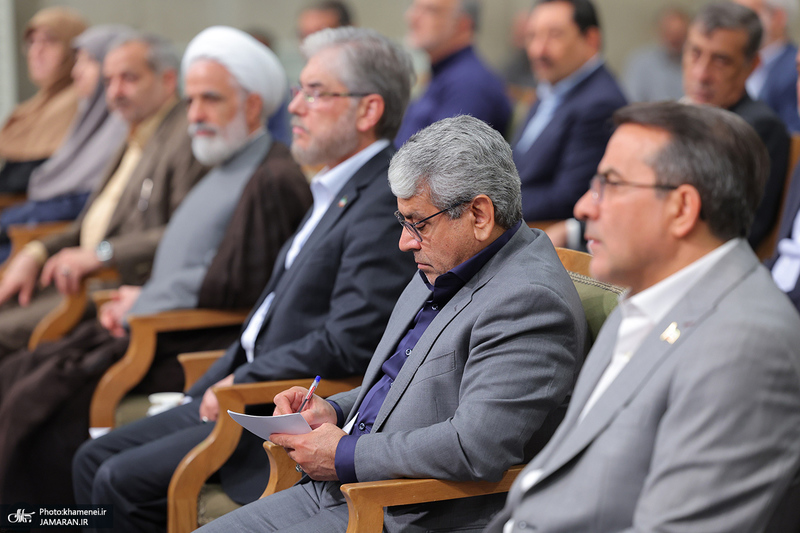 دیدار رئیس‌جمهور و اعضای هیئت دولت با رهبر معظم انقلاب