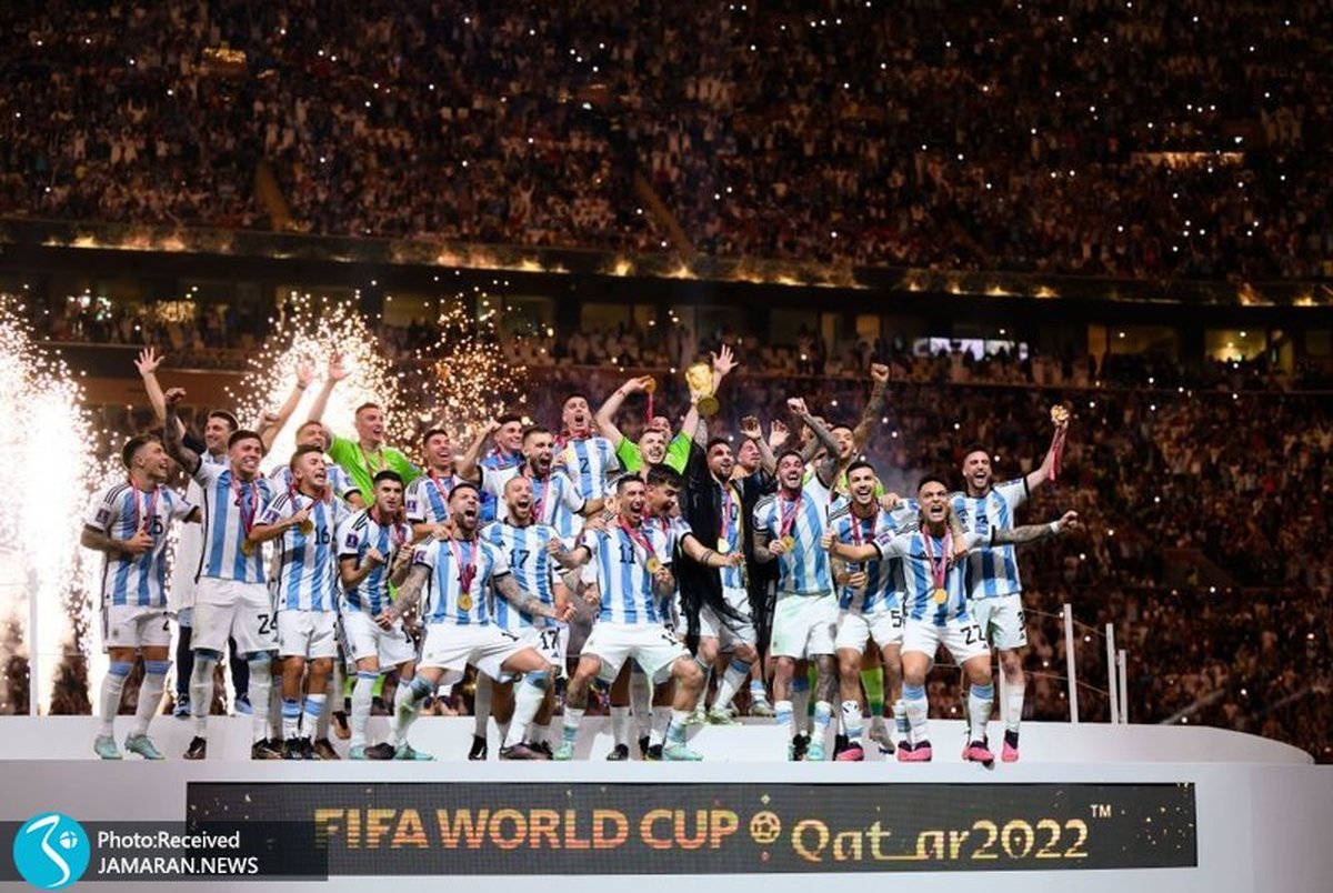 عکس| زیباترین واکنش ها به قهرمانی آرژانتین با لیونل مسی در جام جهانی