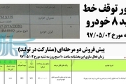 پیش فروش خودروی غیراستاندارد در ایران خودرو! + سند