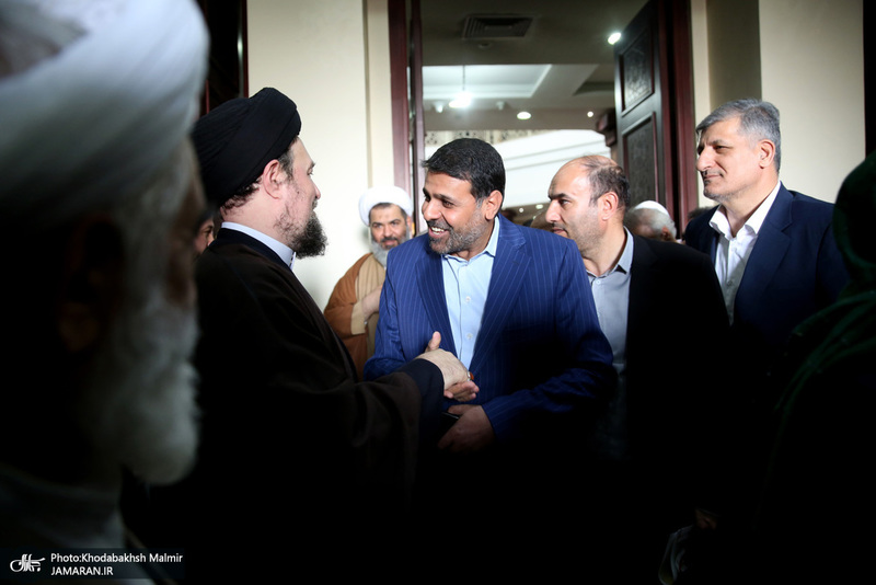 حاشیهتجدید میثاق رئیس و جمعی از نمایندگان مجلس شورای اسلامی با آرمان‌های امام خمینی(س)