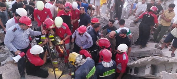 افزایش جان‌باختگان انفجار گاز در اهواز به ۷ نفر + عکس