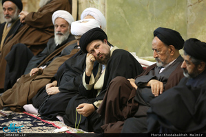 مراسم شب شهادت حضرت فاطمه زهرا(س) در حرم امام خمینی