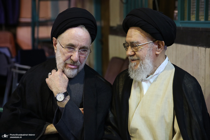 مراسم بزرگداشت آیت الله حسن صانعی (ره) در حسینیه جماران -1