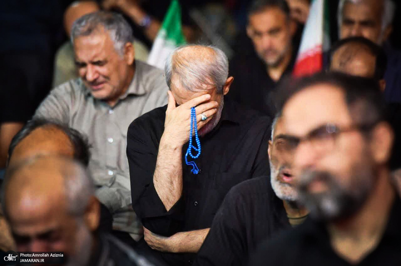 دومین شب محرم و صد و هشتمین اجتماع پر شور مردم در میدان شهدای خلیج فارس