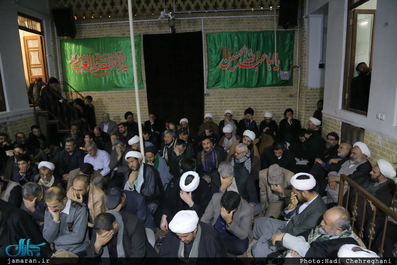 مراسنم عزاداری شهات حضرت زهرا(س) در بیت تاریخی امام خمینی در قم