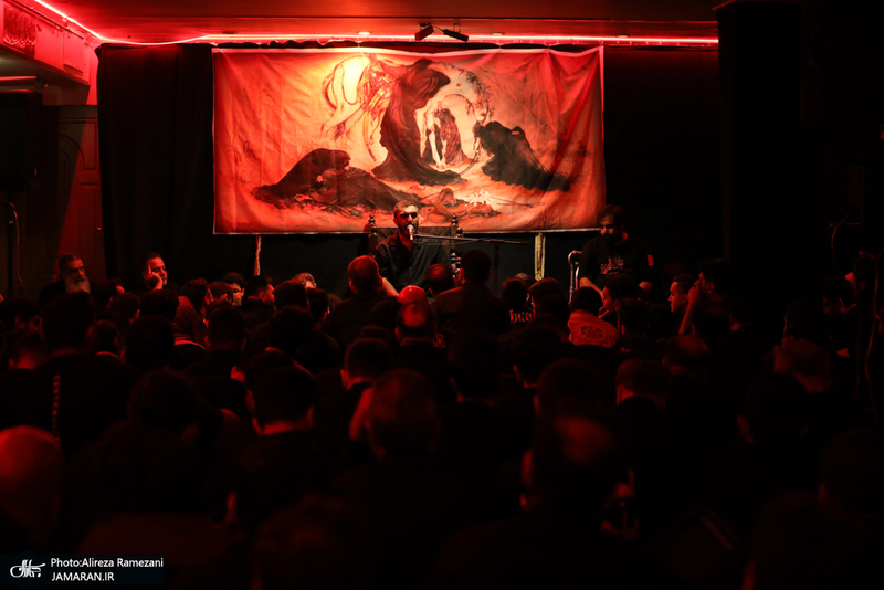 مراسم شب اربعین حسینی در حسینیه شهید امیر حسین اعتماد سعید