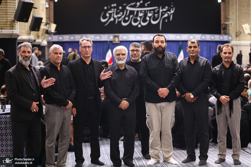 مراسم عزاداری شهادت امام رضا (ع) در حسینیه امام خمینی