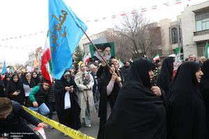 راهپیمایی 22 بهمن در قم