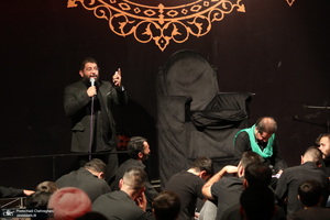 مراسم عزاداری ماه محرم در بیت مرحوم آیت الله العظمی هاشمی شاهرودی‎‎