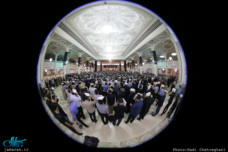 مراسم احیای شب نوزدهم ماه مبارک رمضان در حرم مطهر حضرت معصومه(س)