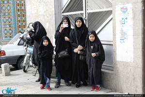 مراسم تشییع و خاکسپاری پیکر مطهر شهید گمنام در حوزه علمیه معیر 