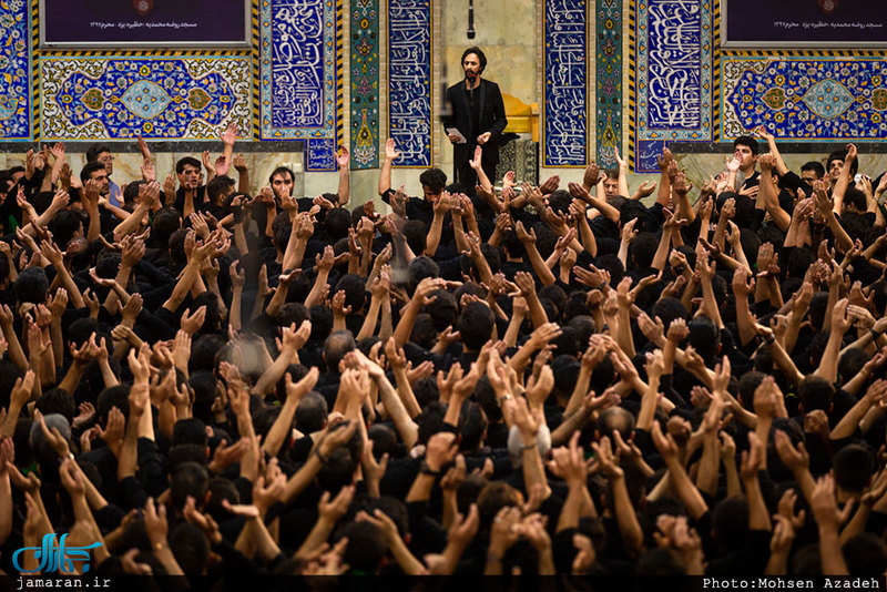 مراسم عزاداری حضرت اباعبدالله الحسین(ع) در مسجد حظیره یزد