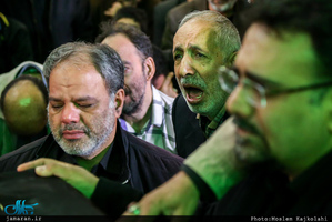 مراسم وداع و تشییع پیکر شهید مدافع حرم حمیدرضا ضیائی