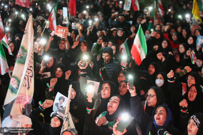 اجتماع حمایت از رزمندگان در مقابله با دشمن آمریکایی - صهیونی در پرند -2