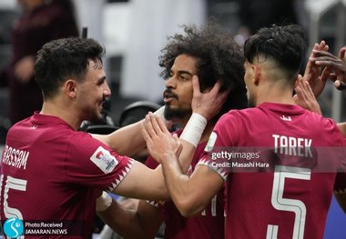 برد اقتصادی عنابی ها/ صدرنشینی قطر قطعی شد+ ویدئوی گل