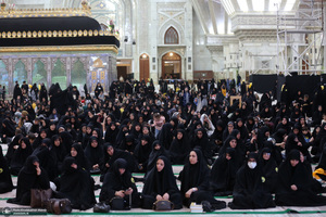 مراسم سوگواری رحلت حضرت رسول اکرم (ص)، شهادت امام حسن مجتبی (ع) و شهادت امام رضا (ع) در حرم مطهر امام خمینی (س)