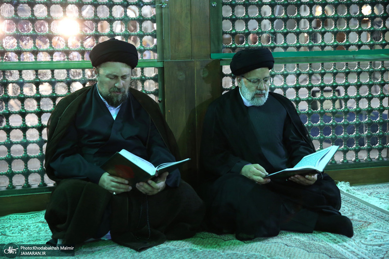 تجدید میثاق رئیس جمهور و اعضای دولت با آرمان های حضرت امام خمینی (س)