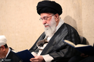 مراسم بزرگداشت رئیس‌جمهور شهید و همراهان گرامی ایشان با حضور رهبر انقلاب