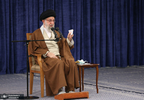 دیدار رئیس و اعضای شورای عالی انقلاب فرهنگی با رهبر معظم انقلاب