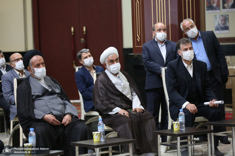 مراسم پنجاهمین سال تاسیس بهشت زهرا (س)‌ در حرم امام خمبنی
