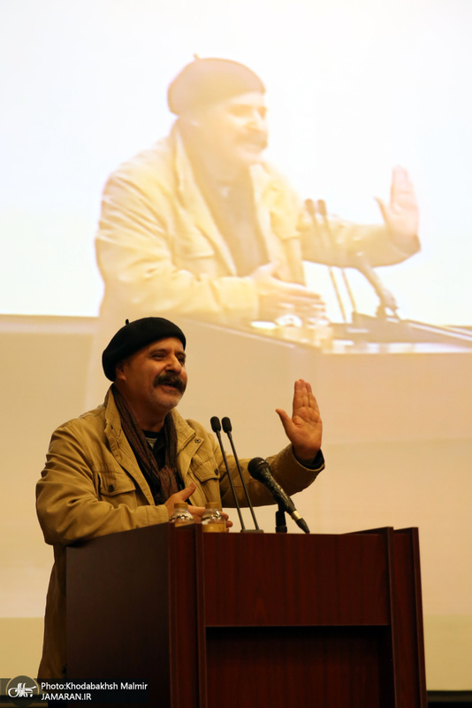 حضور سید حسن خمینی در اختتامبه مسایقات قرآنی ، اذان وتفسیر کارکنان بانک صادرات