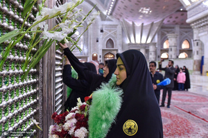 مراسم گل افشانی حرم مطهر امام خمینی (س)