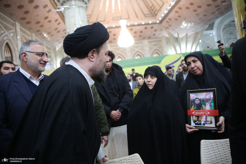 اجتماع باشکوه نوجوانان آرمانی لشکر قدس در حرم مطهر امام خمینی (س)