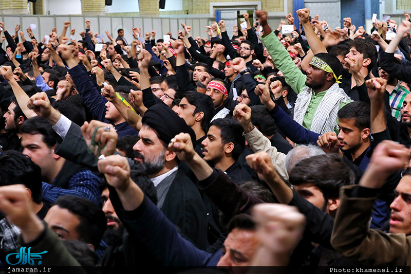 عزاداری اربعین حسینی با حضور هیئت‌های دانشجویی در حسینیه امام خمینی