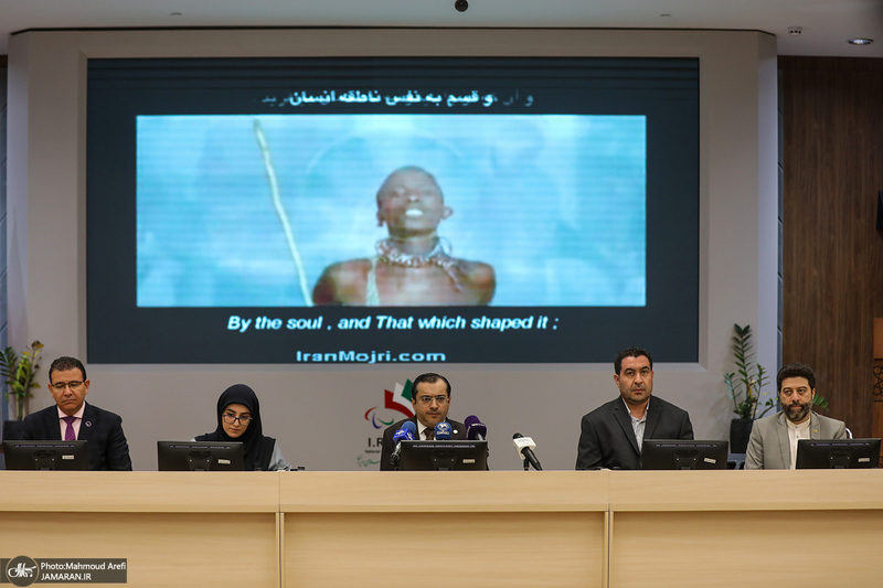 نشست خبری ماجد راشد رئیس کمیته پارالمپیک آسیا / Majid Rashed / President, Asian Paralympic Committee/ mahmoud arefi