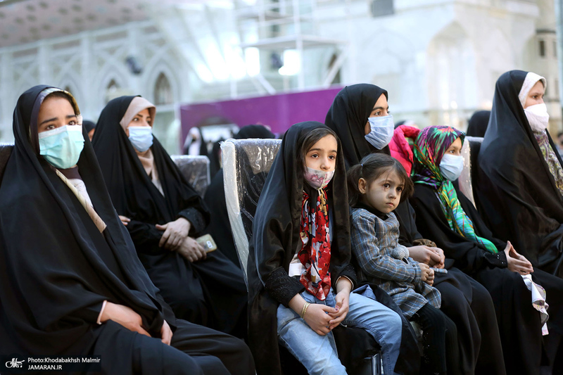 مراسم سالروز میلاد حضرت زهرا(س) و امام خمینی(ره) در حرم مطهر بنیانگذار جمهوری اسلامی ایران