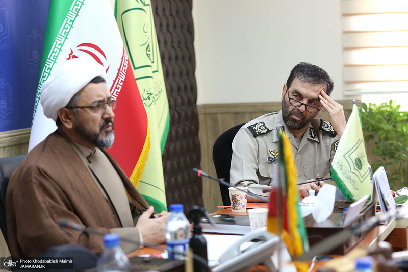 دیدار پیشکسوتان رژه 19 تیر 1358 با رییس موسسه تنظیم و نشر آثار امام خمینی (س)