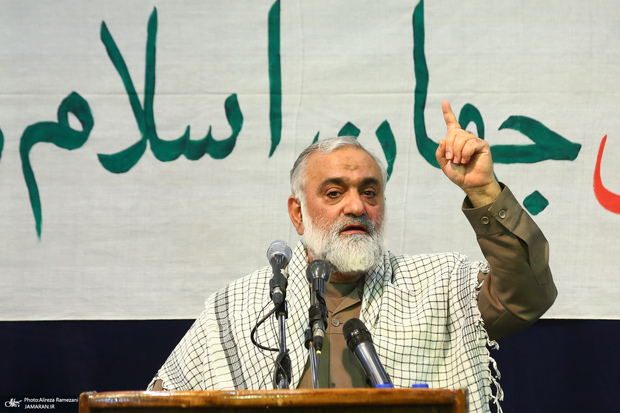 سردار نقدی: ادامه راه شهید سلیمانی آزادی بیت‌المقدس است/ دشمنان اسلام، سعی کردند چهره ای خشن از اسلام ایجاد کنند/ در سوریه ما به‌طور اصولی و منطقی عمل کردیم