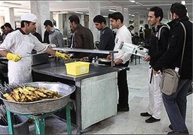 نرخ غذای دانشجویی در سال تحصیلی جدید