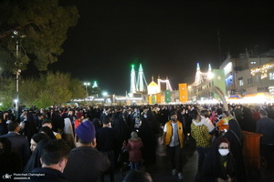 مراسم آغاز  سال 1401 در حرم کریمه اهل بیت (ع)‎