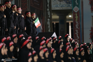 مراسم چهلمين روز شهادت شهداى اقتدار ايران