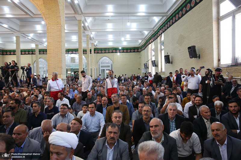 حضور سید حسن خمینی در روستای خیارج استان قزوین -2