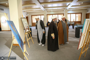 بازدید نماینده ولی فقیه در استان مرکزی از رویدادهای فرهنگی و هنری هفته بر آستان آفتاب