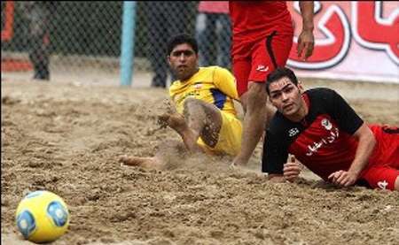 لیگ برتر فوتبال ساحلی  مقاومت گلساپوش یزد، کویر اردکان را شکست داد