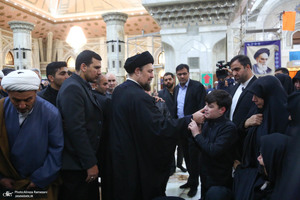 مراسم تشییع و خاکسپاری آیت الله موسوی بجنوردی (ره) -1